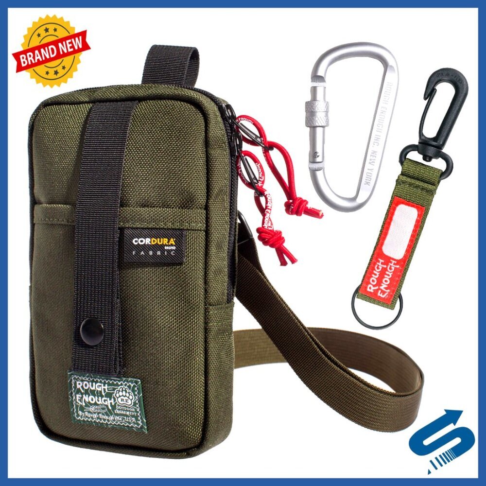 Tactical Crossbody Bag Military Grade CORDURA Utility Pouch Detachable Strap